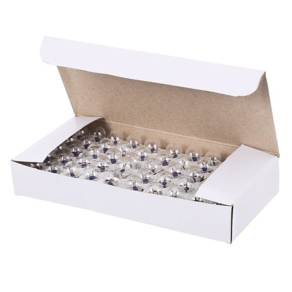 BEADCEST Light Bulbs Small Base Iron 50Pcs for Student Experiments and Crafts