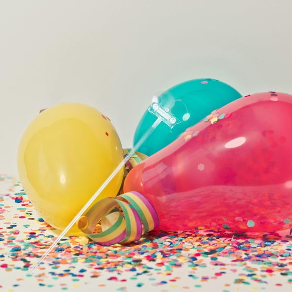 50 Pcs Indoor Balloon Accessories Baby 35.00X0.50X0.50CM Transparent