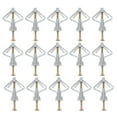 thumbnail image 1 of HOMEMAXS 50 Sets Hollow Wall Anchors Metal Expansion Bolts for Secure Mounting on Drywall Plaster Tile and Concrete Walls, 1 of 8