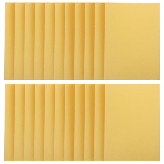 50 Sheets Golden Cardboard Scrapbook Album Paper for Printable Crafts and Projects, Crafting Paper