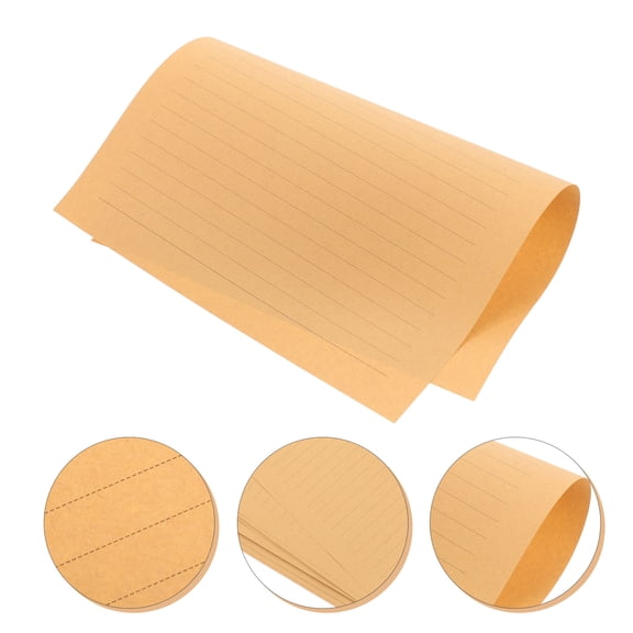 Letter Paper for Writing Use Thick Kraft Paper 50 Sheets