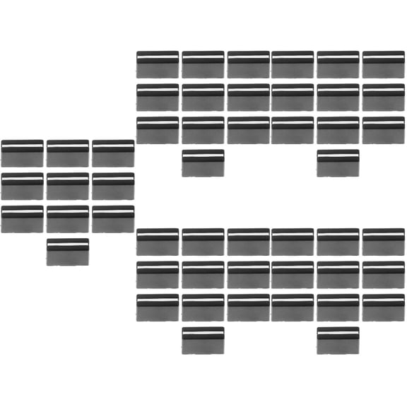 50 pcs Replacement Fader Caps for Mixing Console Sliders - Slider Fader Buttons for Audio Mixer Controls