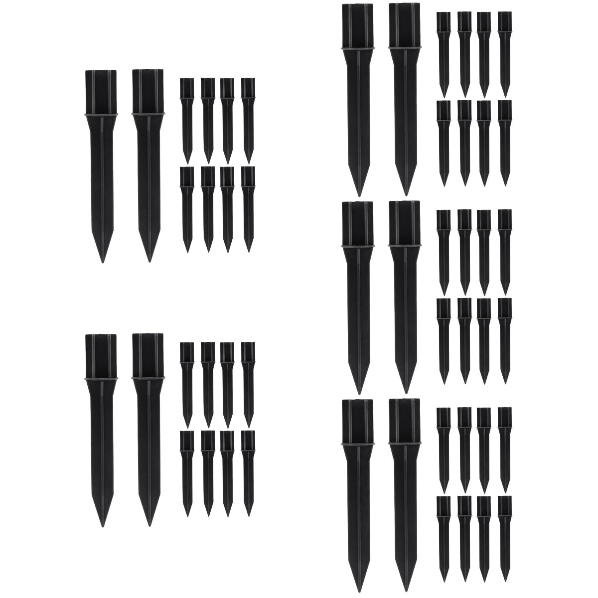 HOMEMAXS 50 pcs Ground Stake Lawn Lamp Ground Plug Landscape Lighting ...