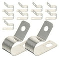 thumbnail image 1 of HOMEMAXS 50Pcs Wire Clips Cord Clips Wall Cable Clips for Wire Management Small Wire Clamps, 1 of 8