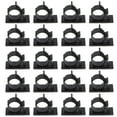 thumbnail image 1 of HOMEMAXS 50pcs Adhesive Cable Clips Wire Management Clamps Reusable Water Pipe Clamp For Fixing Hoses Cables And Tubes, 1 of 8