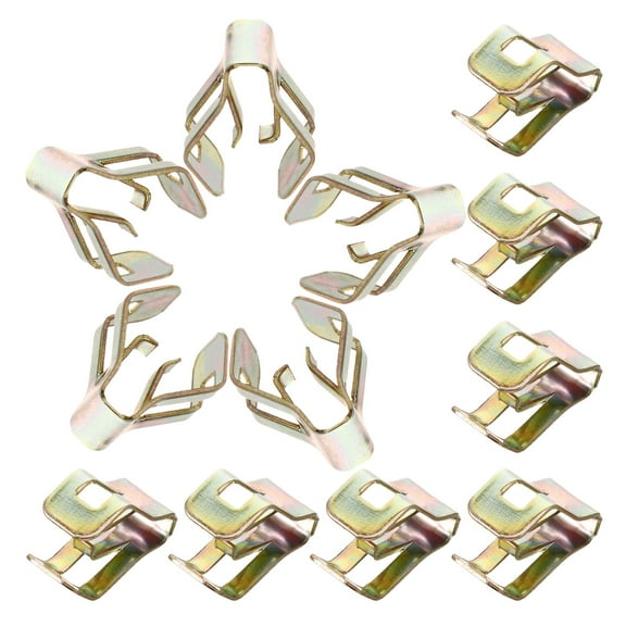 HOMEMAXS 50pcs Center Console Panel Clips Dash Panel Switch Bezel Clips Auto Trim Retainers