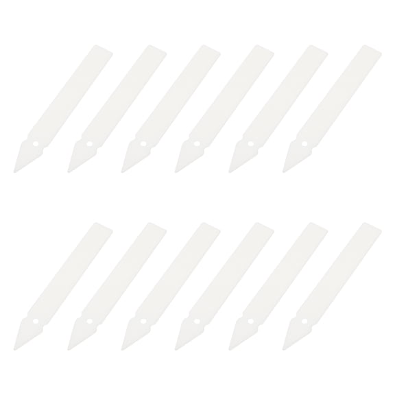 50pcs Festival Tape Sub-packing Dispensers Tape Storage Plates for Office (White)