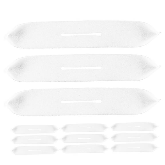 HOMEMAXS 50pcs Foam Padded For Hangers Clothing Hanger Sleeve Non-Slip Clothing Protectors Suit Sponge Cases Shoulder Covers For Hanging Dresses Sweaters Suits