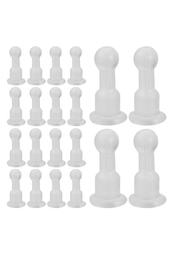 50pcs Silicone Ear Back Stopper Clear Earring Studs Backs Invisible Safety Earring Stopper for Earring Support Earring Making Accessories