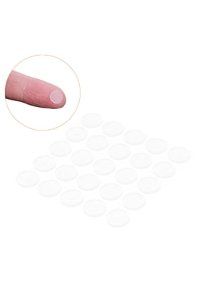 50Pcs Disc Shape Silicone Earring Supports for Heavy Earrings Ear Piercing Protection Women