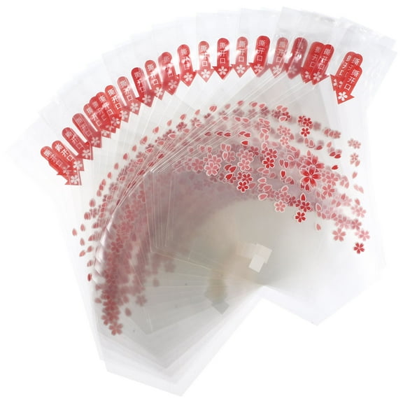 Hemoton 50pcs Onigiri Clear Wrapping Bags Triangle Rice Ball Wrappers Microwavable