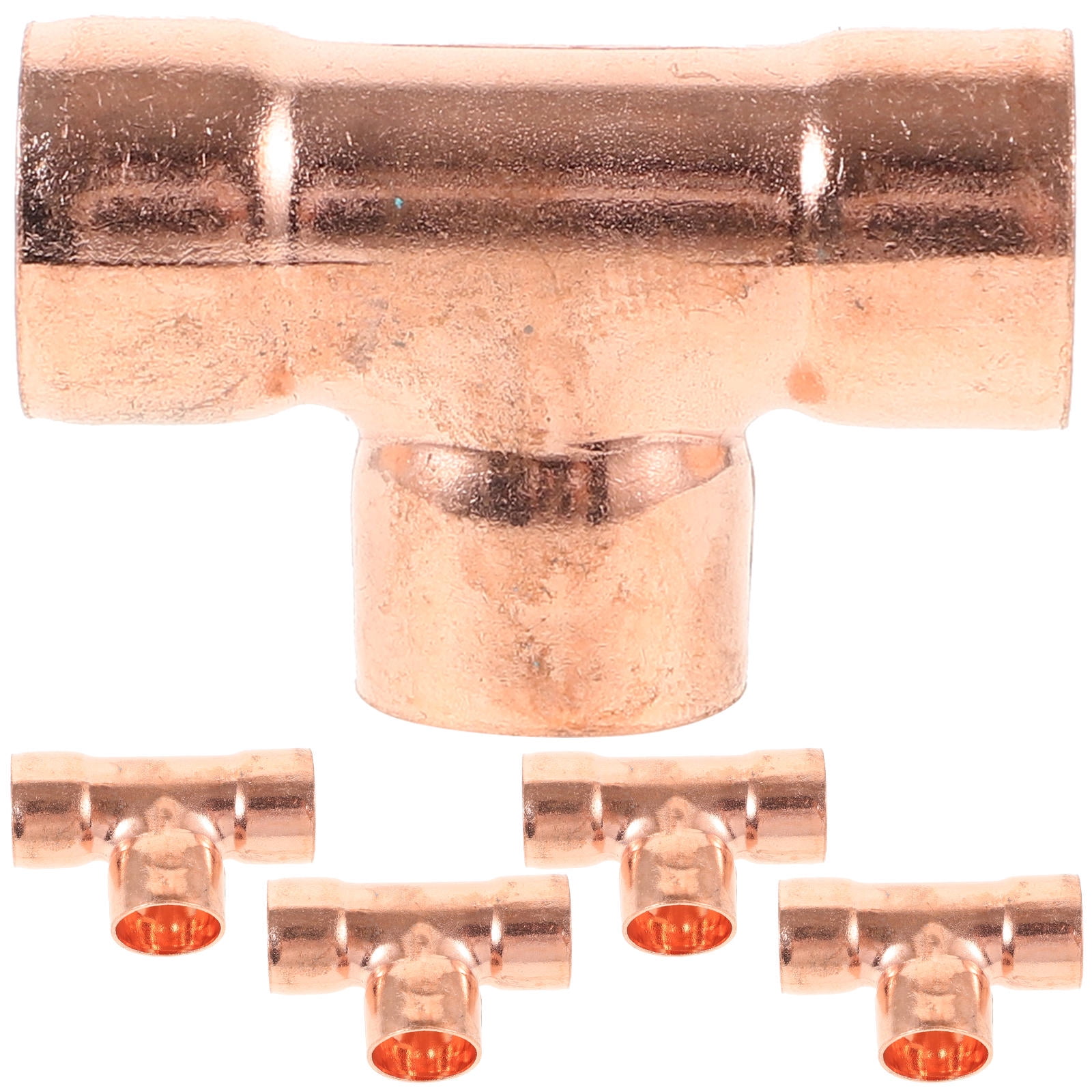 HOMEMAXS 5pcs Air Conditioner Fittings Copper Fitting Welding ...