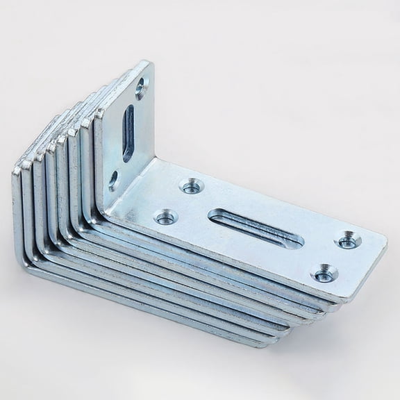 5pcs Angle Bracket Steel Shelf Hanger Corner Brace Right Angle Bracket