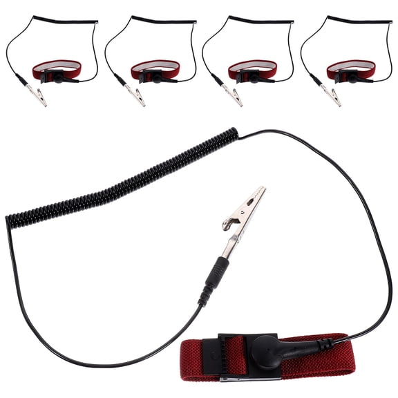 5Pcs Anti Static Wristband for Users Working with Electronics in Handling Electronic Components