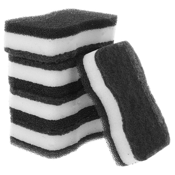 HOMEMAXS 5-Pack Heavy Duty Kitchen Dish Scrub Sponges for Effective Cleaning and Dishwashing
