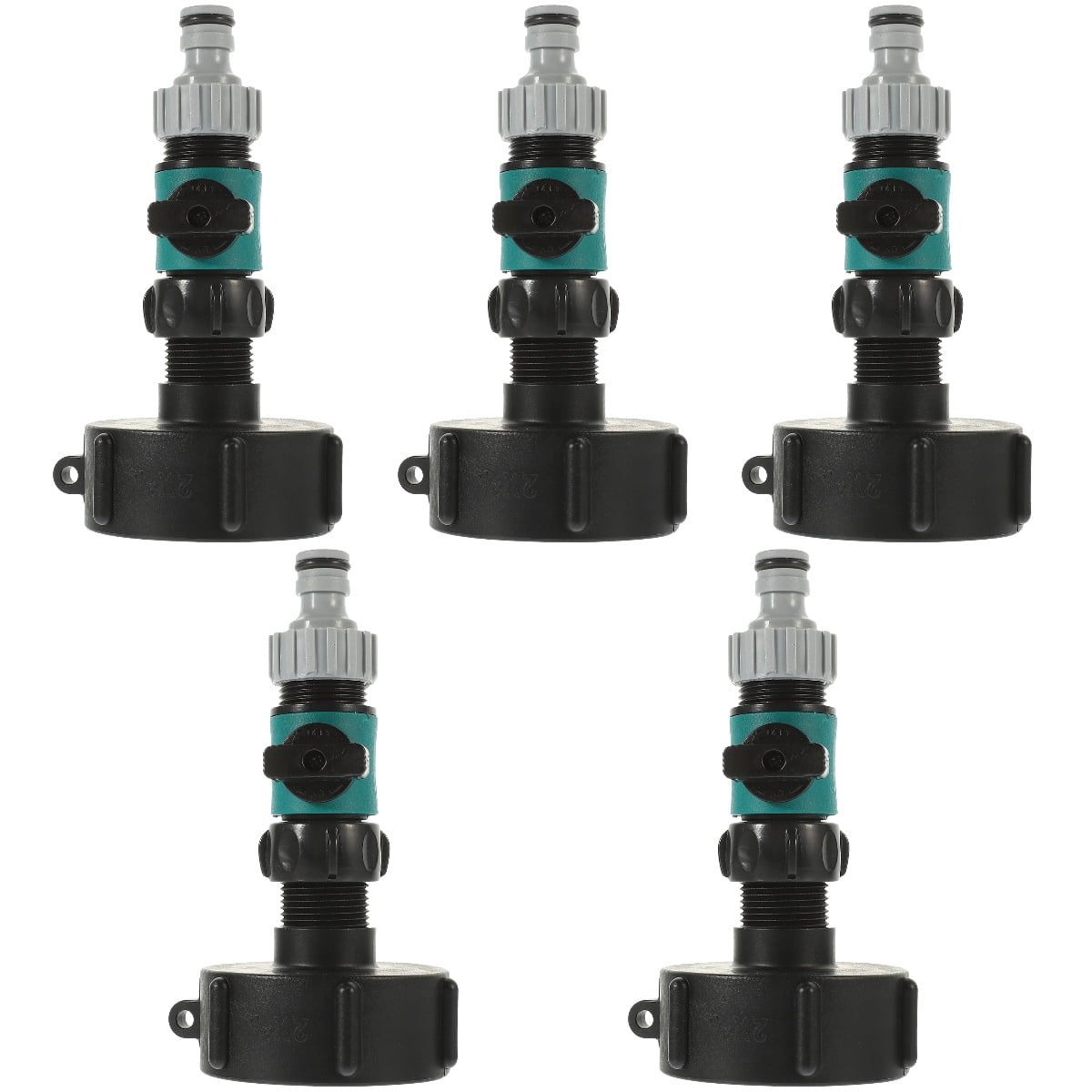 HOMEMAXS 5-Pack Hose Connectors, Replacement Hose Fittings for Versatile Outdoor Watering