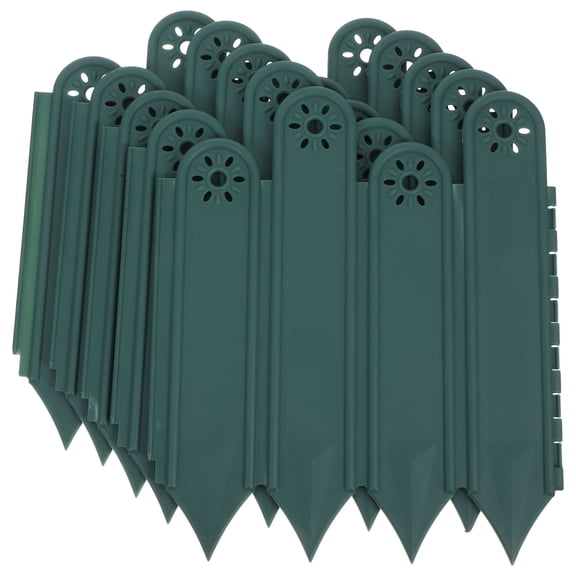 HOMEMAXS 5pcs Landscape Liner Edging Flexible Garden Edging Border Garden Border Outdoor Garden Edging Border Plastic Fence For Lawn And Flower Beds