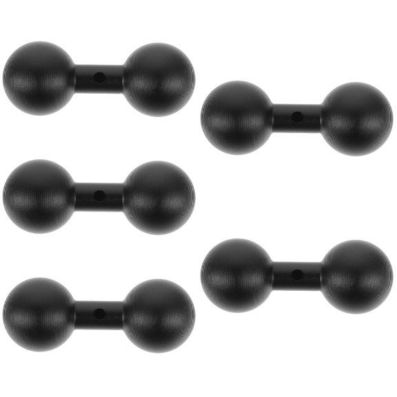 HOMEMAXS 5pcs Motorbike Phone Holder Adapter Metal Motorcycle Phone Holder Dual Ball Adapter Phone Bracket Ball Joint