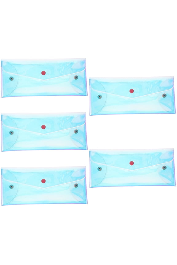 5-Pack Portable Envelope Style Wallets Small Cash and Card Holder for Women Compact and Lightweight Design