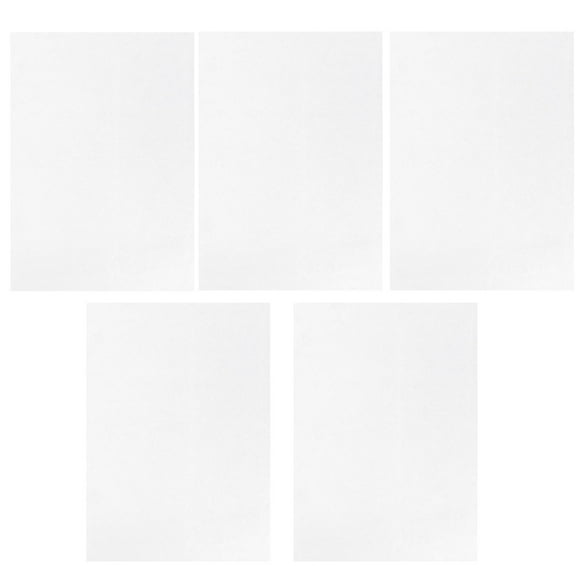 VERDANVERSE Shrinkable Sheets Heat Shrink Sheets White 5Set