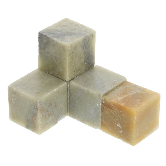 HOMEMAXS 5pcs Stone Practice Seal for Calligraphy and Engraving Name Stamp for Chinese Calligraphy and Seal Carving DIY Stone Stamp Kit for Enthusiasts