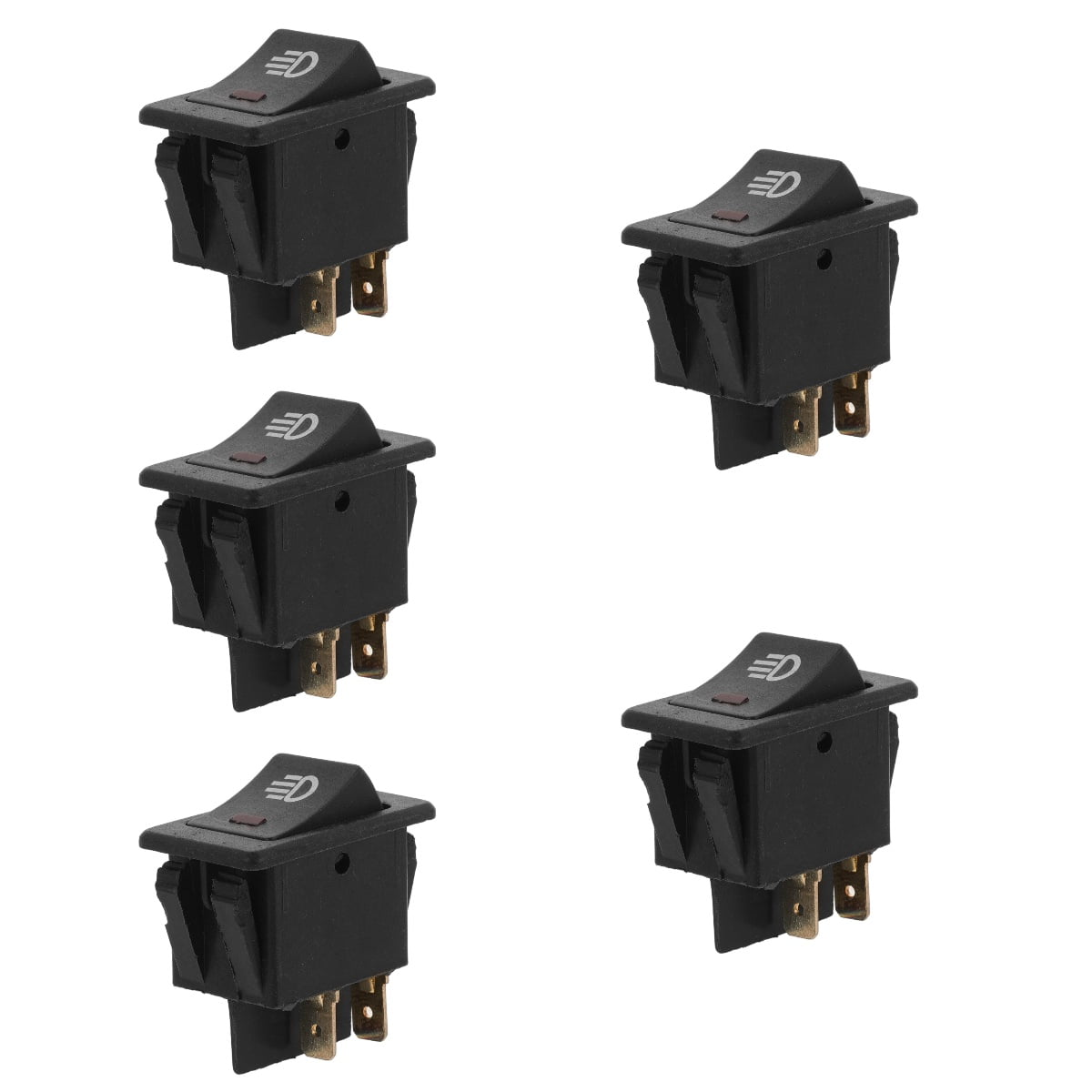 HOMEMAXS 5pcs Replacement Switch RV Motorhome Stereo Rocker Switch ...