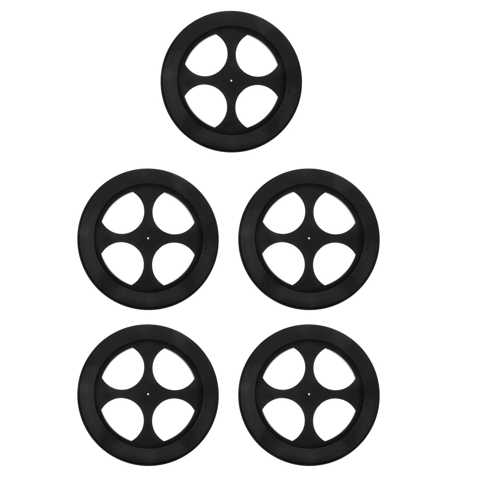 HOMEMAXS 5pcs Rotating Turntable Display Stand Display Base Rotating ...