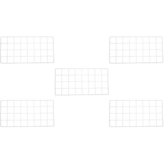 HOMEMAXS 5pcs Wire Wall Grid Panel for Photo Display DIY Iron Picture Frames DIY Photo Grid Panel