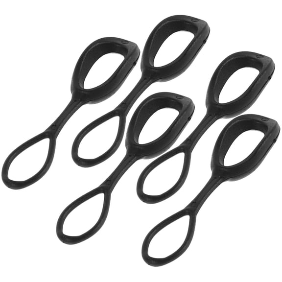 5pcs Zipper Pull Replacement for Clothes Backpack Metal Zipper Extension Parts