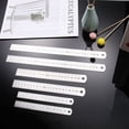 thumbnail image 1 of VERDANVERSE Drawing Ruler Double Scale for Professional Use 6Pcs, 1 of 8
