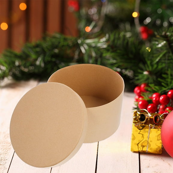 HOMEMAXS  6 Pcs Cardboard Boxes with Lids Gift Storage Father
