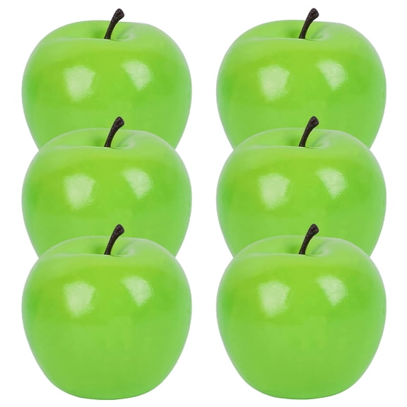 Minkissy Artificial Foam Models Green 6Pcs 3.1In