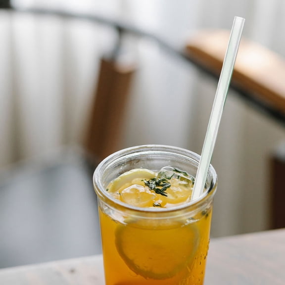 HOMEMAXS 6 Pcs Flexible Straw Safe Drinking Straws Health Travel