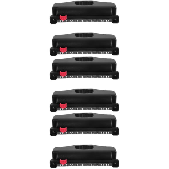 HOMEMAXS 6 Pcs Hockey Scoring Counters Hockey Table Score Boxes Ice Hockey Table Scorekeepers