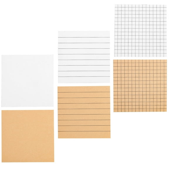 VERDANVERSE Students Memo Pads Diary Paper 6Pcs for Office Use