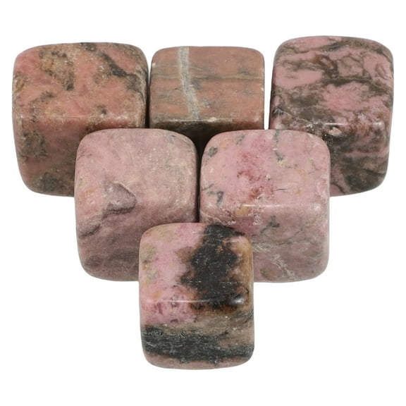 6pcs Reusable Whiskey Stones Crystal Cooling Rocks for Whiskey Gin Wine Juice Ice Cubes