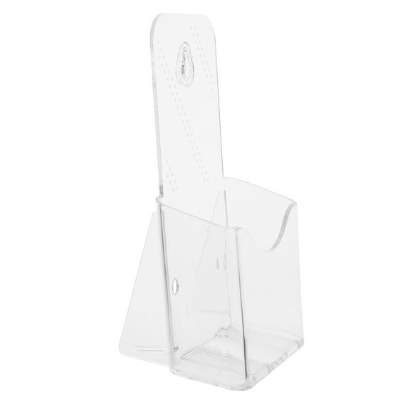6pcs Acrylic Brochure Holder Wall Mount or Countertop Organizer for Flyer Booklet Document Display
