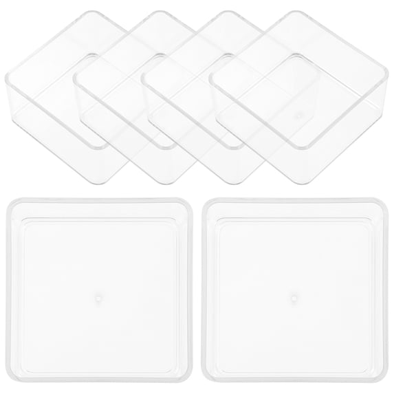 HOMEMAXS 6 Pcs Small Drawer Organizer Bins Cabinet Organisers