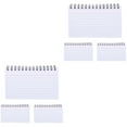 thumbnail image 1 of HOMEMAXS 6 Pcs  Small Notepads Small Index Card with Rings Pocket Note Pads Small Spiral Words Notepad, 1 of 8