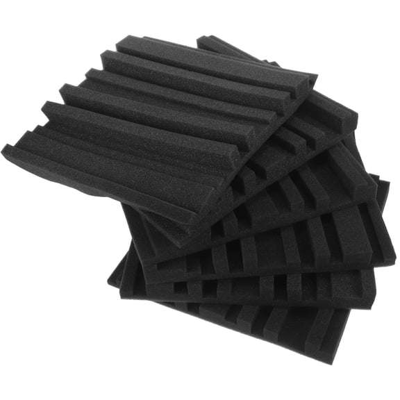 HOMEMAXS 6 Pcs Soundproof Cotton Wall Sticker Drum Chamber
