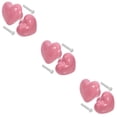 thumbnail image 1 of 6 pcs Dresser Drawer Knobs Ceramic Knobs Kitchen Cabinet Knobs Heart Cabinets Knobs, 1 of 8