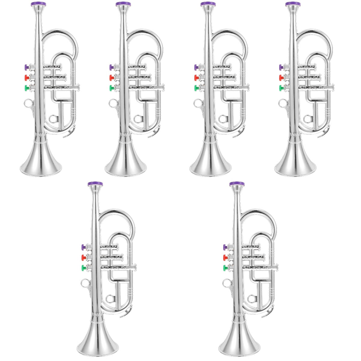 HOMEMAXS 6 pcs Realistic Instruments Plaything Educational Musical Toy ...