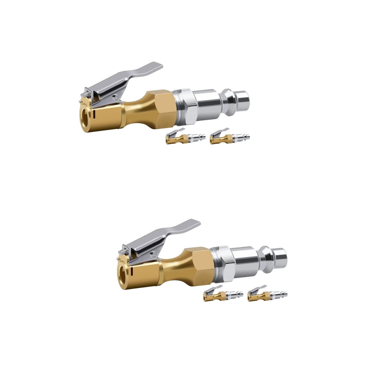 HOMEMAXS 6 pcs Tire Inflation Chuck Reinforced Inflator Chuck Clip ...
