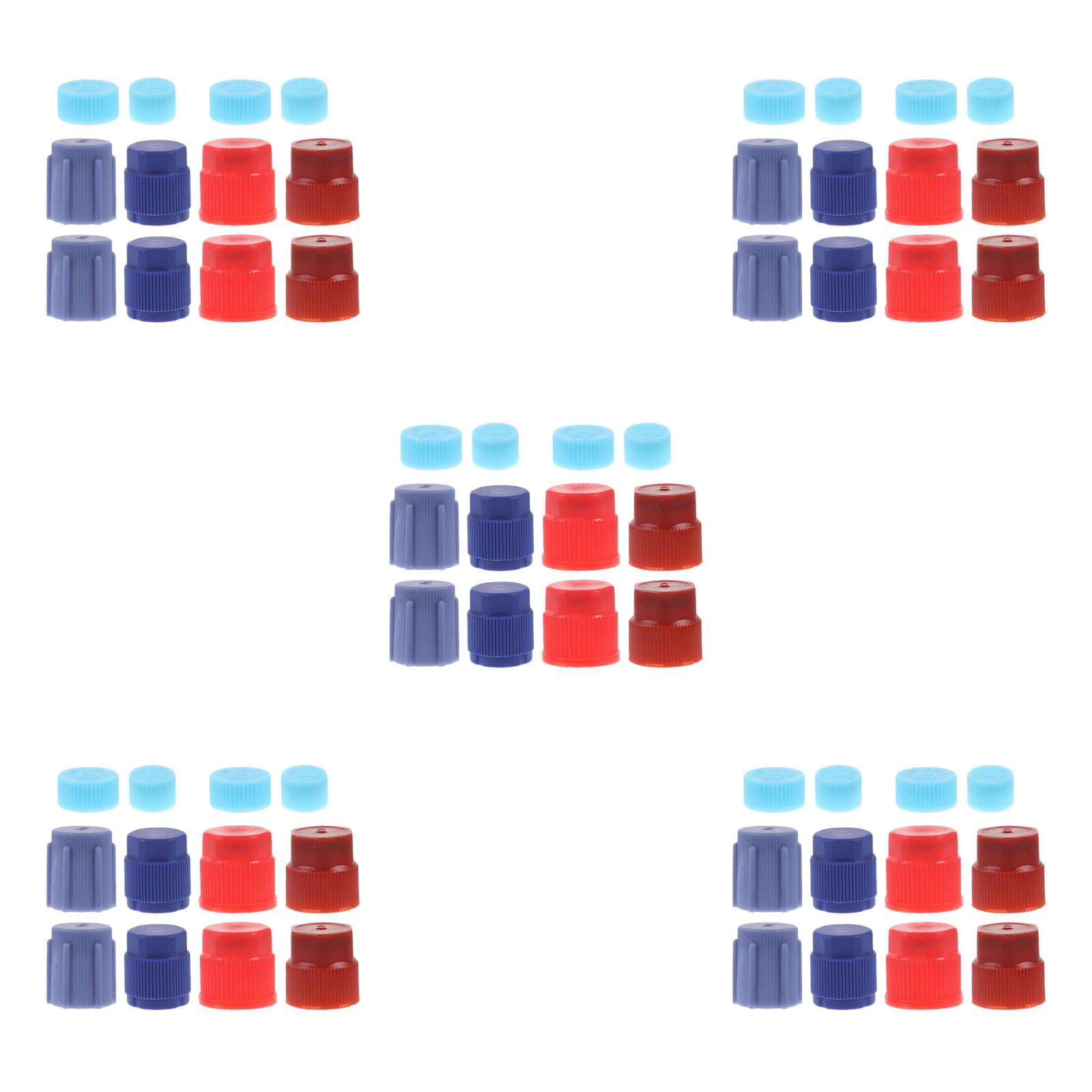 HOMEMAXS 60 Pcs Air Conditioner Valve Cap Low Voltage Cap High Voltage ...