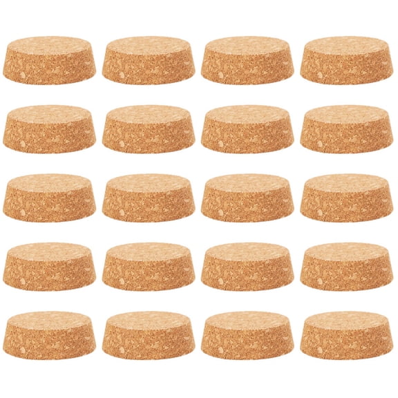 GARVALON Prevent Alcohol Volatilization Stoppers Khaki Holiday 60Pcs 1.6X1.6X0.4In