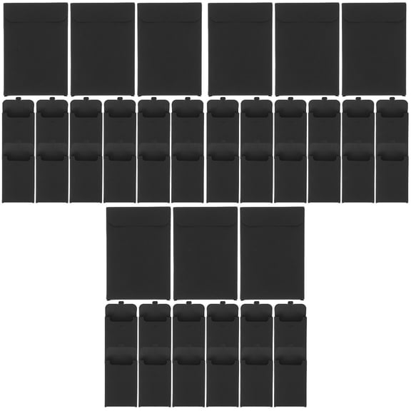 HOMEMAXS 60 pcs  Kraft Paper Box Postcard Packaging Box Photo Pictures Storage Box