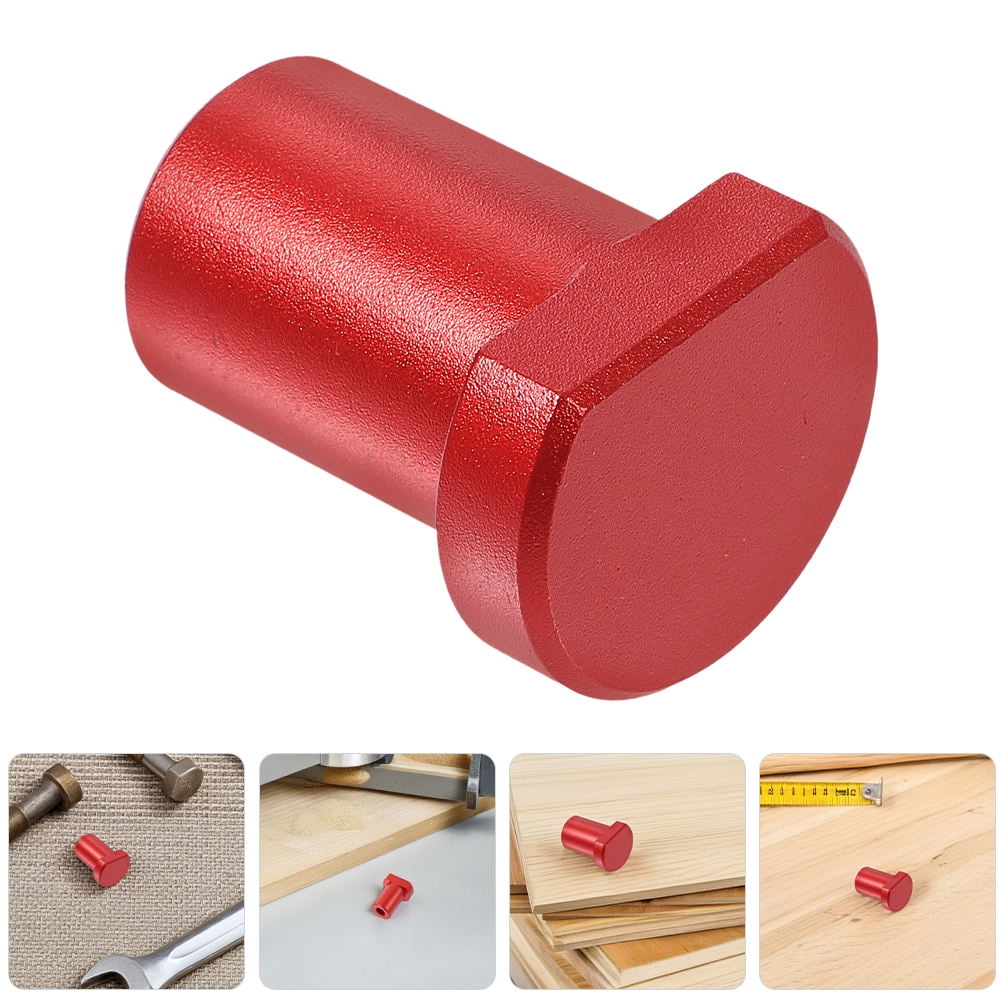 HOMEMAXS 6PCS Aluminum Alloy Bench Dogs Table Planing Stop Bench Dogs ...