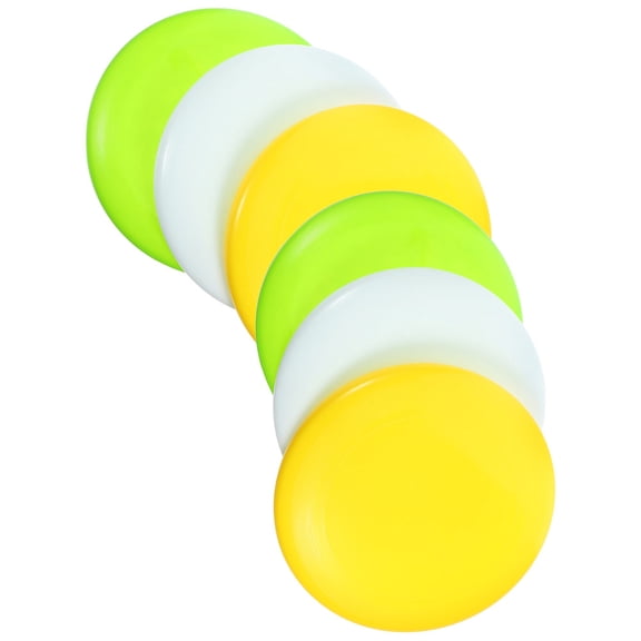 HOMEMAXS 6Pcs Pitching Discs Reusable Disc Toys Softball Training Discs Outdoor Disc for Enhanced Training