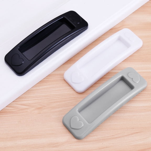 HOMEMAXS 6Pcs Window Stick On Handles Cabinets Drawers Adhesive Knobs Door Pull Handles