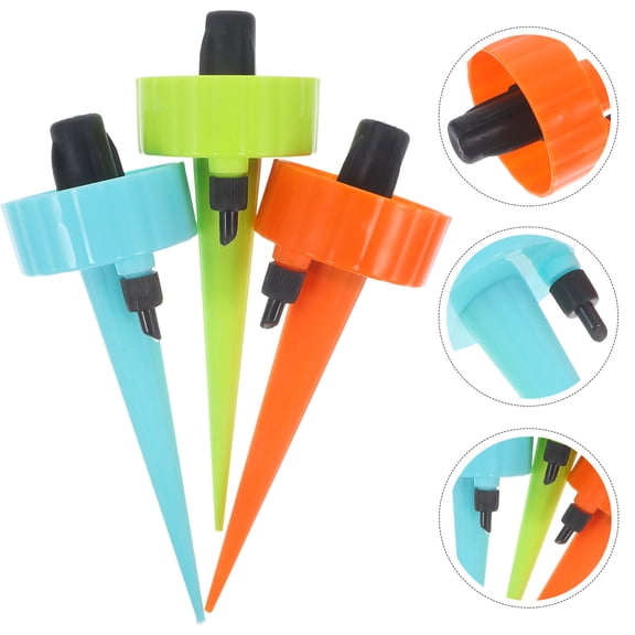 OULII Self-Watering Globes Dripping Devices Assorted Color 6Pcs